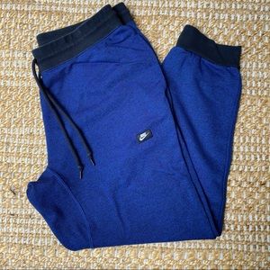 Nike Blue Marl Sweatpant Joggers XL